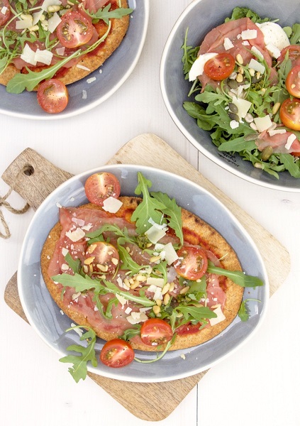Pizza carpaccio