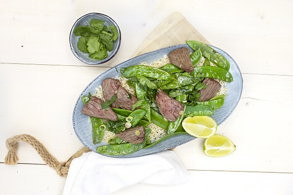 Peultjes met rundvlees