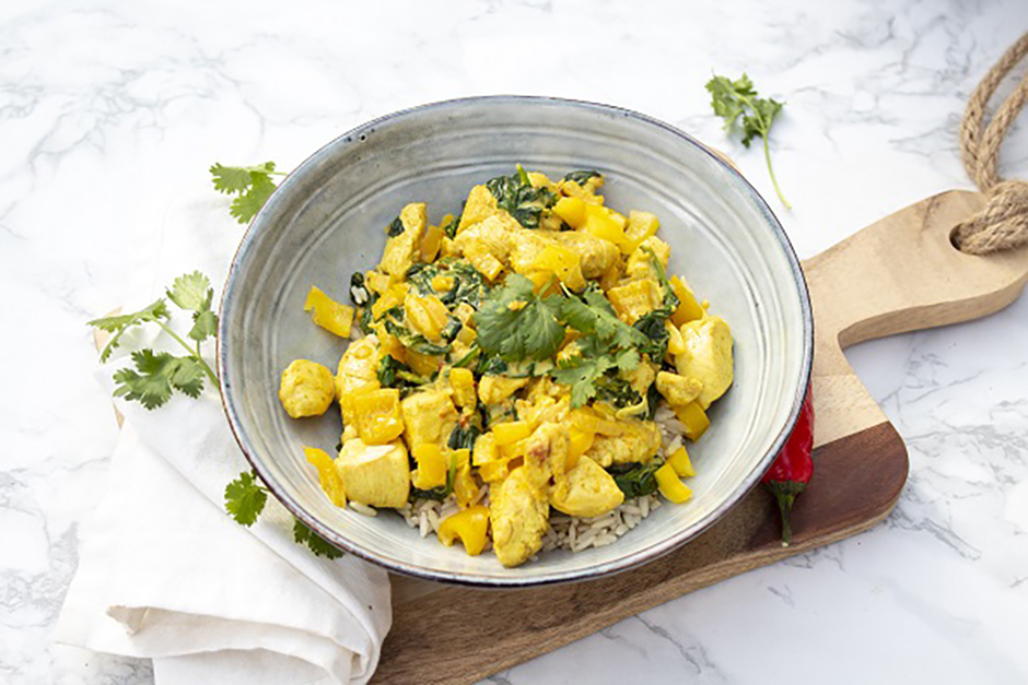 Thaise curry met kokos