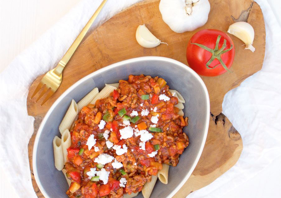 Pasta bolognese recept