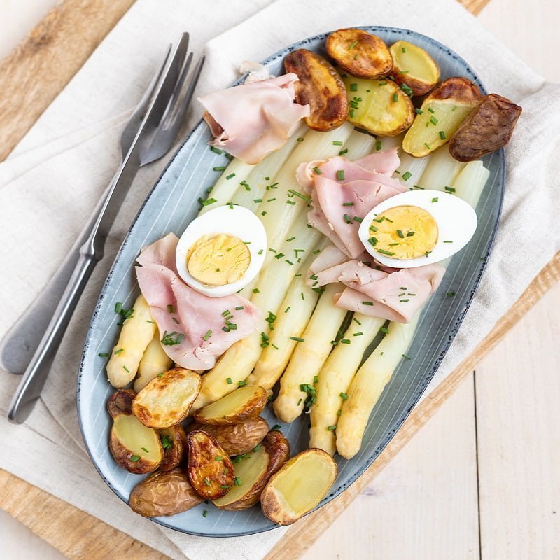 Asperges Met Ham En Ei Het Witte Goud Afslankcoach Rachel