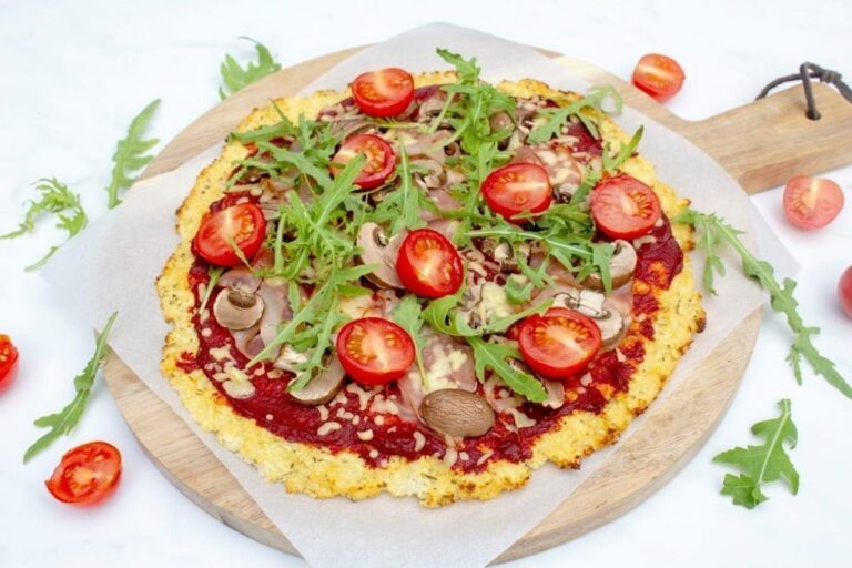 Bloemkool pizzabodem