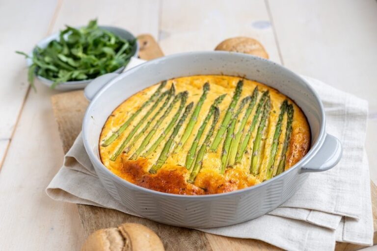 Frittata Met Groene Asperges Met Ricotta En Zalm Afslankcoach Rachel