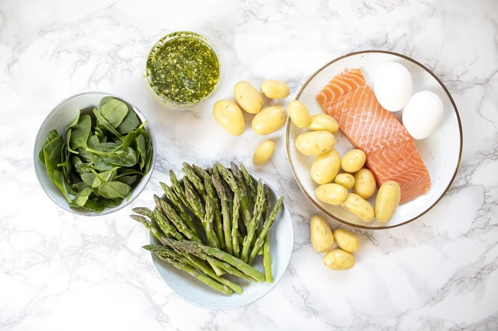 Salade zalm