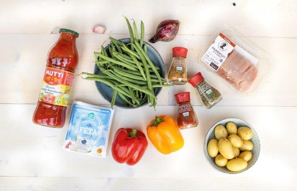 Stoofpotje met aardappelen en groente