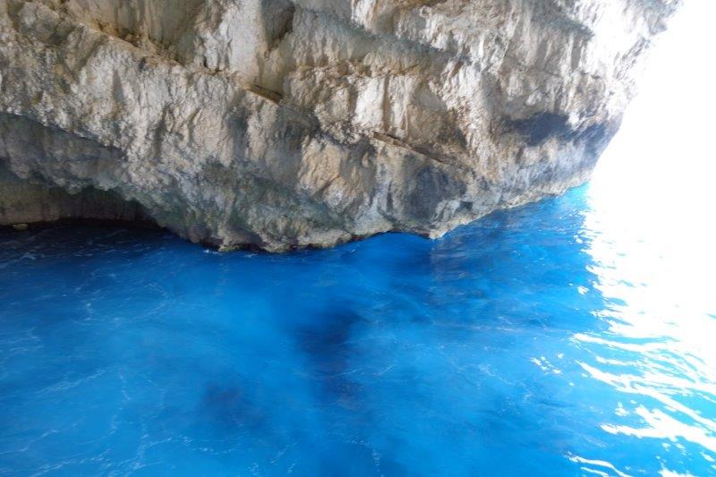 Shipwreck boottocht blue cave 