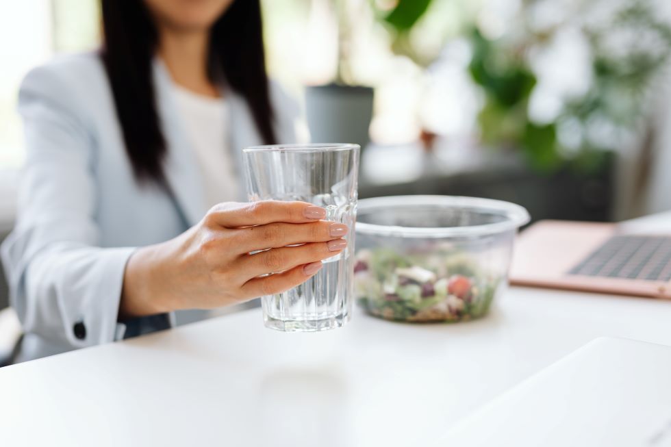 Water drinken afvallen