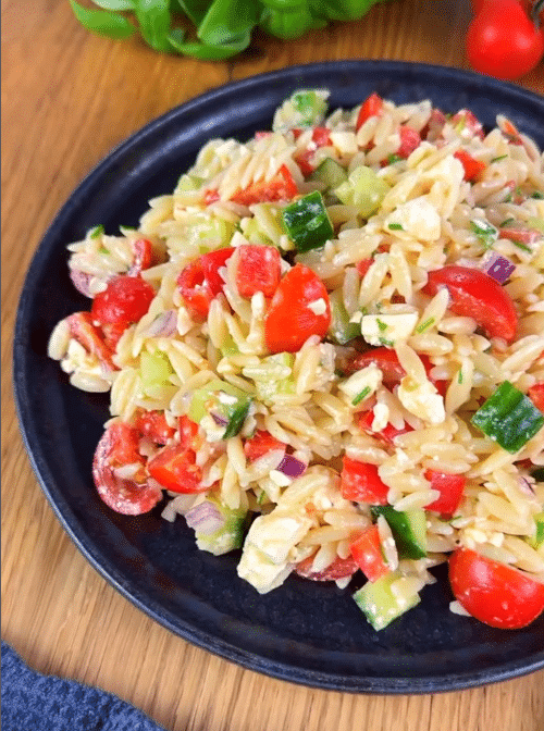 Orzo salade bbq